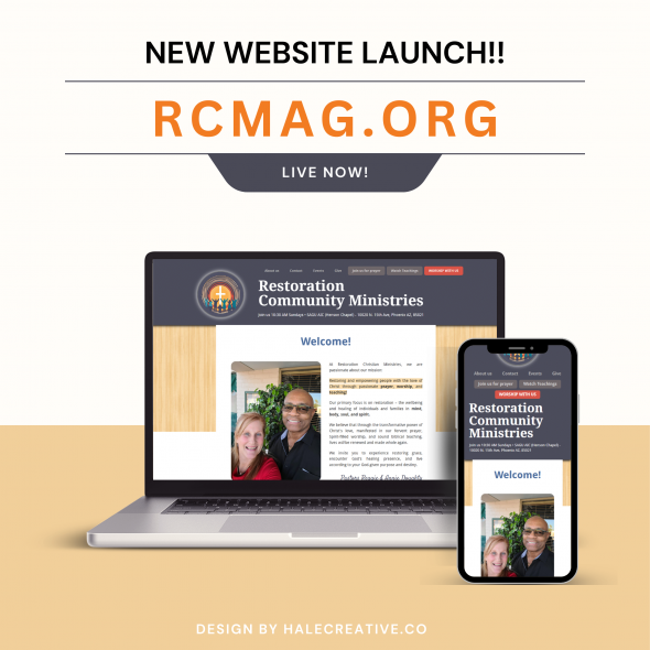 Screenshot of RCM website